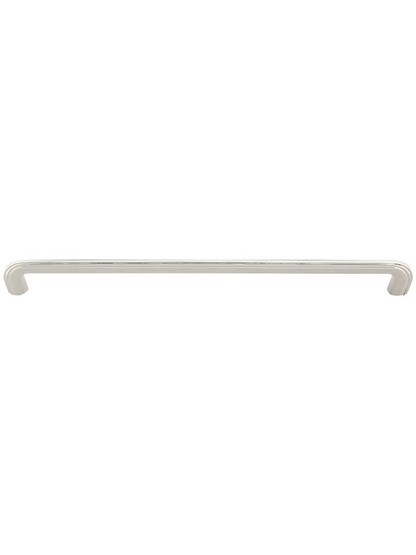 Victoria Falls Cabinet Pull - 12 inch Center-to-Center in Polished Nickel.